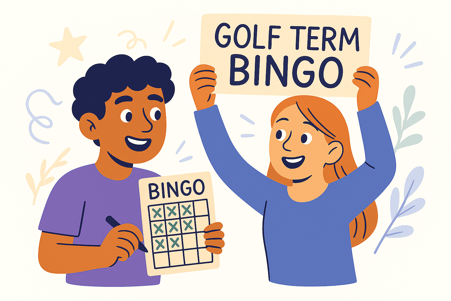 golf term bingo